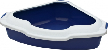 Litiera cu rama colt Albastru Q31N 56 x 43 x 14 cm 