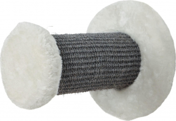 Sisal pentru Perete Rulou 18x22 cm Alb cu Grii 49922 