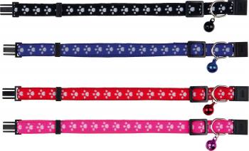 Zgarda Chinga Elastica cu Clopotel Motiv 4202 