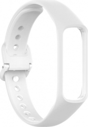 Curea bratara fitness compatibila cu Samsung Fit E silicon Alb TLF-BBL2952 