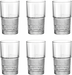 Set 6 pahare BORMIOLI NOVOCENTO 405ml 