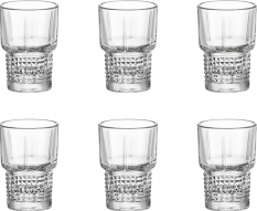 Set 6 pahare BORMIOLI NOVOCENTO 77ml 