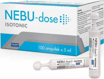 Ser fiziologic izotonic Solinea NEBU-dose 0.9 concentratie 100 monodoze x 5 ml 