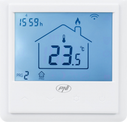 Termostat inteligent incastrabil PNI CT25PW WiFi Alb 