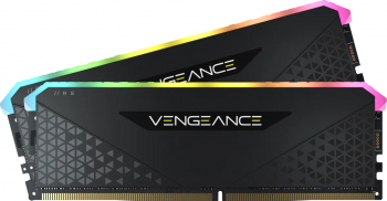 Memorie CORSAIR Vengeance RGB 32GB (2x16GB) DDR4 3200MHz CL16 CMG32GX4M2E3200C16 