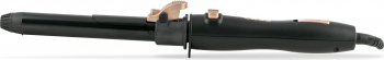 Ondulator de par Zass ZRC 01 48 W 200 C Invelis ceramica Negru 