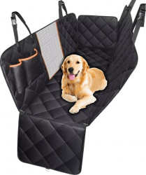 Husa Bancheta Auto sau Portbagaj pentru Transport Caine Pisica Animale cu Plasa Mesh si Buzunare Material Gros Impermeabil