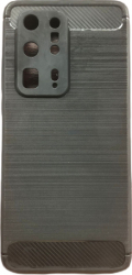 Husa de protectie cu insertii carbon pentru Huawei P40 Pro Plus bumper Negru ATX-BBL3030 
