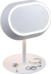 Oglinda si lampa DomoClip DOS159 senzor tactil suport pentru bijuterii Lumina led Alb 
