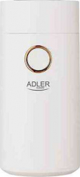 Rasnita de Cafea Adler AD4446WG 75g Putere 150W Alb Auriu 