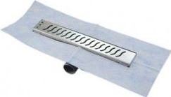 Rigola dus Optima 40 cm cu gratar inox 50 mm Say cu izolatie Bukle 