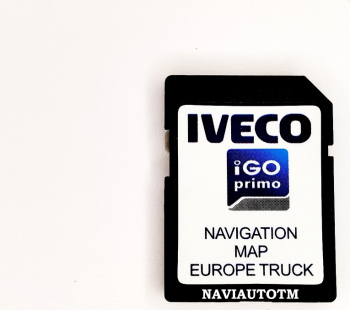 Card Iveco XP Daily Stralis Hi-Way Harta navigatie Europa 2021 