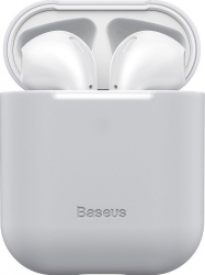 Husa de protectie Baseus pentru Apple AirPods 1 si 2 Gri CBO-SHO3102 
