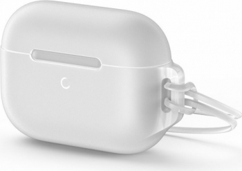 Husa de protectie Baseus pentru Apple AirPods Pro snur lanyard Alb CBO-SHO3098