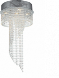 Lustra Waterfall Crom 5xGU10 40W 