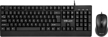 Kit tastatura si mouse Delux K6006U+M332BU 