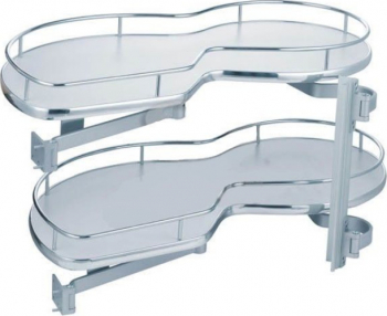 Magic Corner boaba de fasole pentru dulap de colt cu deschidere spre stanga