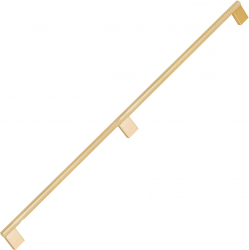 Maner pentru mobila Graf Big Long finisaj alama intunecata periata L1200 mm 