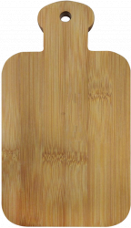 Tocator bucatarie din bambus cu maner 20x11xh0 9cm 
