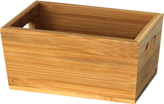 Cos pentru paine bambus 15x10x7 cm 
