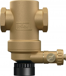 Filtru antimagnetita si antinamol Reflex model Exdirt D 1 1/4 M cu montaj orizontal din alama 