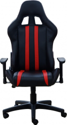 Scaun Gaming Spacer SPCH-TRINITY-RED imitatie piele brate ajustabile greutate max. 120kg Negru/Rosu 