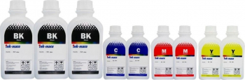 Pachet Flacon Cerneala Ink-Mate HP 21/22 3x500ml C9351AE Negru 2x500ml C9352AE Cyan 2x500ml C9352AE Magenta 2x500ml C9352AE Galben 