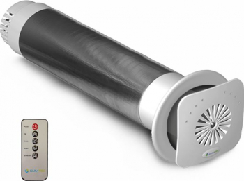 Sistem de ventilatie cu recuperare de caldura Climtec RD 100 Standard 40 mc/h diam. 100 mm lungime tub 450 mm 