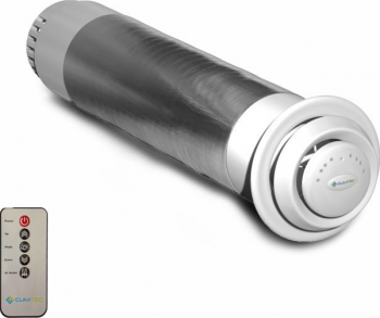 Sistem de ventilatie cu recuperare de caldura Climtec RD 150 Base 100 mc/h diam. 150 mm lungime tub 520 mm 