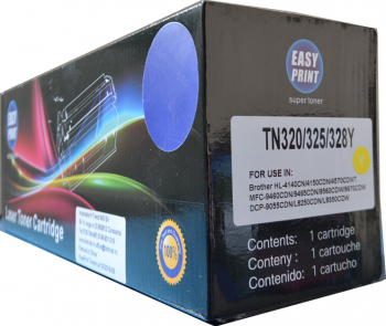 Toner EASY PRINT galben compatibil TN320/325/328 Y 1400 pag pt Brother HL4150CDN/4570CDW/4570CDWT MFC9460/9560/9970 