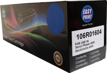 Toner EASY PRINT negru compatibil 106R01604 3000 pag pentru Xerox 6500 