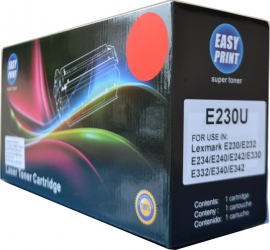Toner EASY PRINT negru compatibil 12A8405 Universal 6000 pag pentru Lexmark E230/232/238/240/330/332/332/340/342/342 