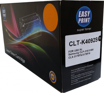 Toner EASY PRINT negru compatibil CLT-K4092S 1500 pag pentru Samsung CLP-310/315 CLX-3175 