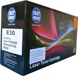 Toner EASY PRINT negru compatibil E30 2500 pag pentru Canon PC300/310/320/420/430/530/550/700/735/790//890/920/950/98 