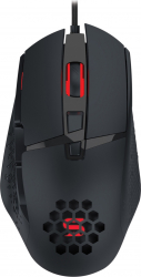 Mouse gaming Serioux Tobis 6400dpi 8 butoane design ergonomic negru SRXM-TOBIS 