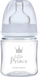 Biberon anticolici gat larg - Royal Baby - Canpol babies polipropilena 120 ml albastru 