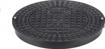 Capac Canalizare PP negru pentru tub pvc DN400 Necarosabil Clasa A15
