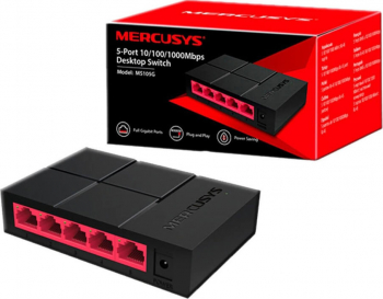 Switch Desktop Mercusys MS105G 10/100/1000 Mbps cu 5 porturi 