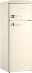 Frigider cu 2 usi Retro Snaige FR27SM-PRC30F3 252 l Clasa F H 173 vanilla 