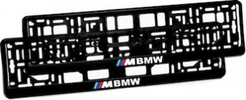 Set 2 bucati suport numar inmatriculare M BMW 