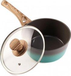 Caserola aluminiu + capac Heinner HR-BET-GN18 baza inductie 18x8 cm 1.5 L 