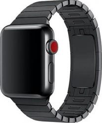 Curea Metalica pentru Apple Watch Sistem scurtare ultra rapid Compatibila cu Apple Watch 1/2/3/4/5/6 Negru 44mm 