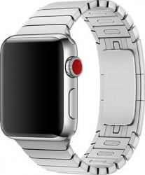 Curea Metalica pentru Apple Watch Sistem scurtare ultra rapid Compatibila cu Apple Watch 1/2/3/4/5/6 Silver 40mm 