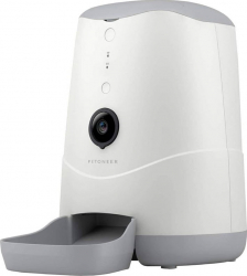 Dispenser smart hrana animale Petoneer Nutri Vision 3.7 L Camera Control Vocal Alb 