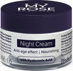 Crema de noapte cu acid hialuronic 50 ml My Rose NC1