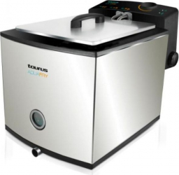 Friteuza profesionala Taurus AquaFry 2000W sistem dual Termostat Inox 