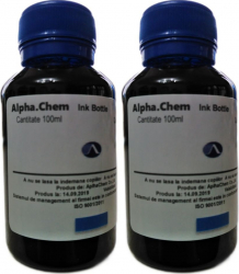 Pachet Flacon cerneala AlphaChem Compatibil Brother 2x LC1000C Cyan 200 ml 
