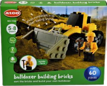 Set de construit ATCO Buldozer 60 piese