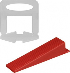 Sistem nivelare gresie 500 clipsuri si 100 pene- 2mm 