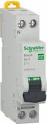 Siguranta electrica 1 modul 1P+N 10A EZ9P32610 Schneider smartsistem 